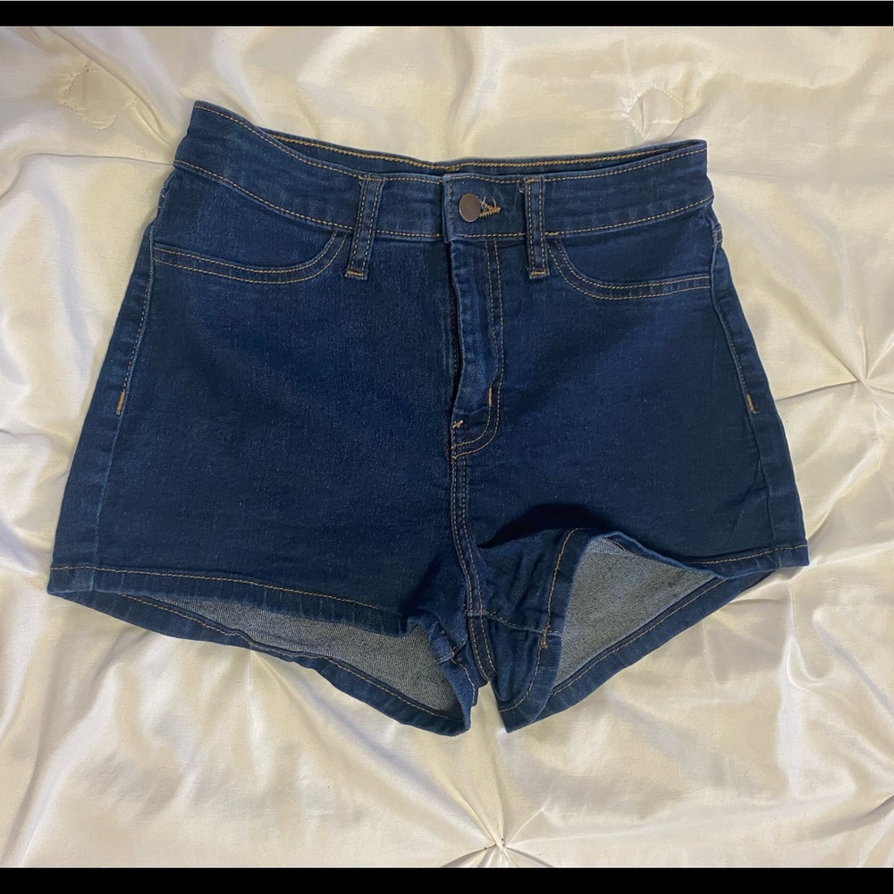 Stretchy Jean Shorts
